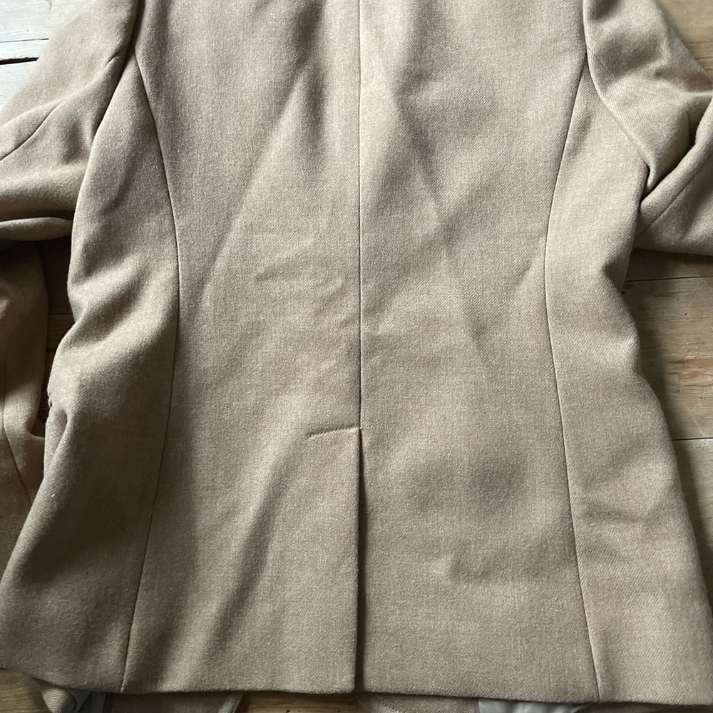 J crew wool blazer style number 51884 Camel color